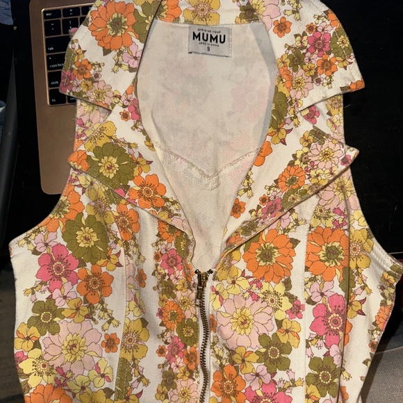 Show Me Your MuMu - Flower Jumpsuit - Picture 5 of 5